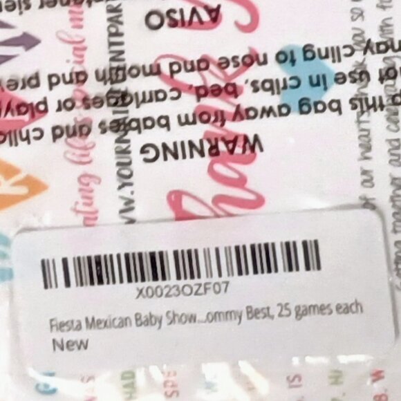 NWOT: Bundle "The Price Is Right" and "Baby Shower Loteria" Fiesta Theme - Picture 3 of 8